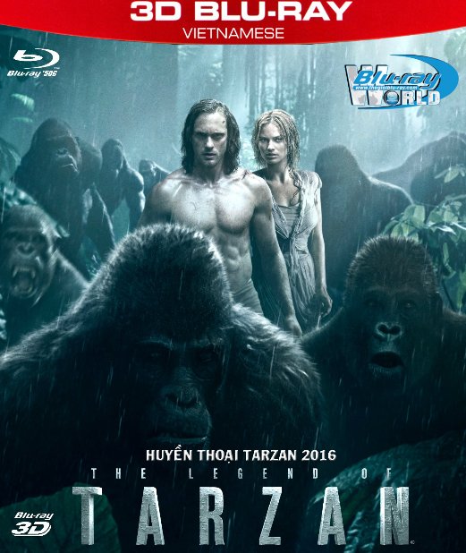 Z192.The Legend of Tarzan 2016 - Huyền Thoại Tarzan 3D50G (TRUE-HD 7.1 DOLBY ATMOS)